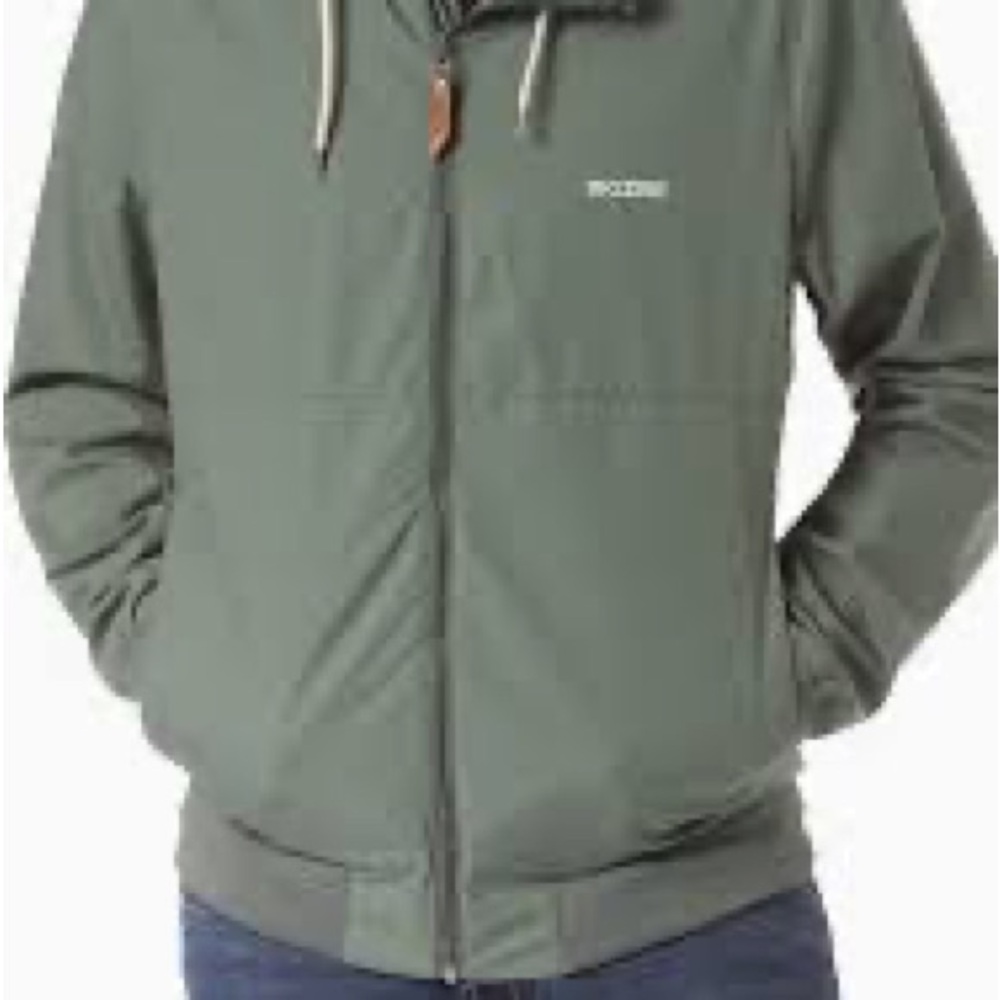 Mazine Campus Canvas Jacket Green